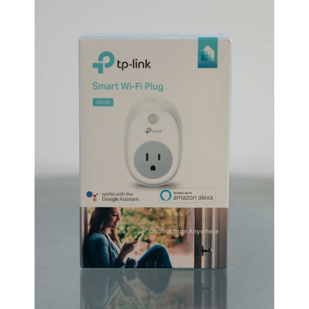 TP-Link HS100 Smart Wi-Fi Plug Unisex OS White New Alexa Google Home Remote